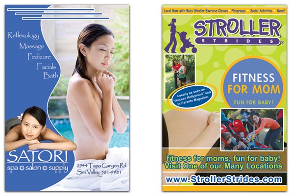 Satori & Stroller Stride - Ad Designs