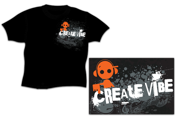 Create Vibe Clothing - Valencia Screen Printing Shirt Designs