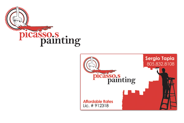 Picassos Painting Identity Design