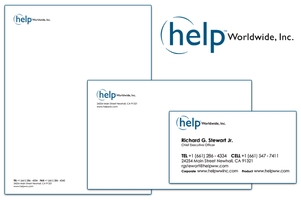 Help Worldwide Corporate Identity Design