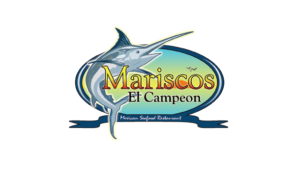 Mariscos El Campeon Mexican Seafood Restaurant - Logo Design